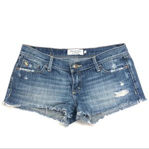 Abercrombie and Fitch Size 2 denim shorts EUC